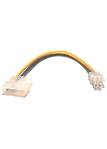 Кабель живлення для процесора Molex M - 4 pin F, 0.2м China (382786546)