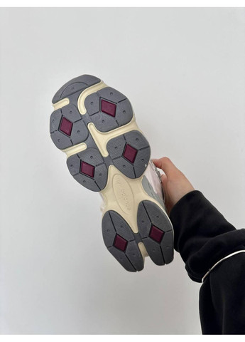 КРОСІВКИ ЖІНОЧІ NEW BALANCE 9060 LIGHT GREY / BEIGE НЬЮ БЕЛАНС 9060 No Brand сірі демісезони (367167592)