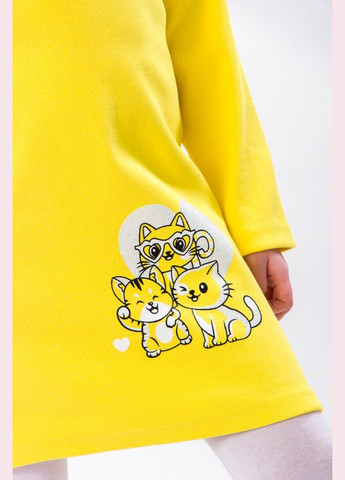 Жёлтое платье для девочки (p-8499) Носи своє (307800904)