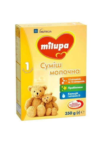 Смесь молочная сухая 1, 350 г Milupa (328309061)