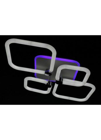 Люстра светодиодная потолочная LED светильник для квартиры на потолок лэд с пультом 26951 Белый 12х45х70 см. Sunnysky (324396217)