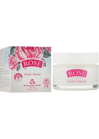 Bulgarian Rose Ночной крем для лица - Bulgarska Rosa Rose Night Cream 50ml (2-930886) — Крем, Болгария (380116731)