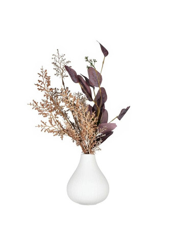 Ваза LuССa AR3802W 13х15.5 см біла Ardesto (320099447)