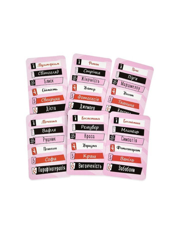 Карточная игра "Девичьи объяснения" 30542, 110 карт Strateg (366023554)