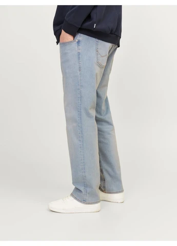 Джинси світлі прямі relaxed fit stretch 40/32 нові з біркою Jack & Jones (388691562)
