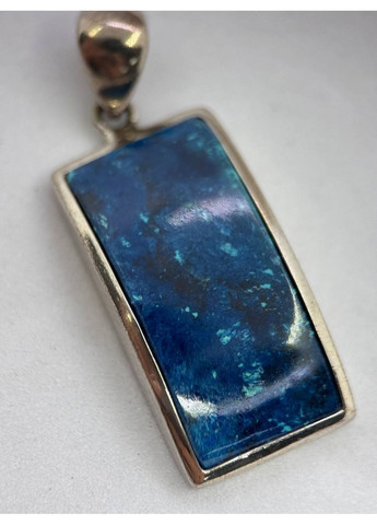 Кулон з бірюзи 27*14*6 мм Блакитний No Brand (363830023)