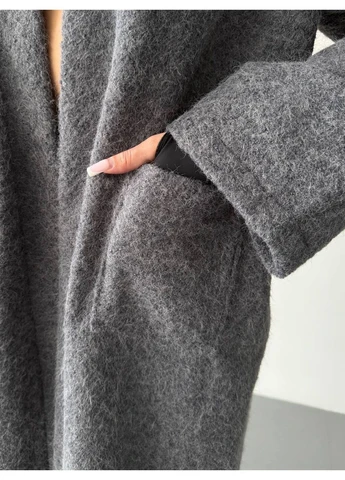 Кардиган жіночій. Подовжений. Тканина альпака мохер. No Brand (387324096)