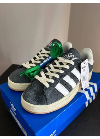 Серые демисезонные кроссовки мужские adidas campus korn grey part ii адидас кампус серые No Brand