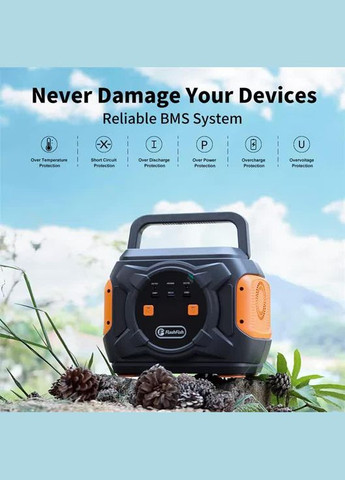 Портативная зарядная станция А301 320 W 8000 mAh Wireless Portable Power Station Black VHG (361111352)