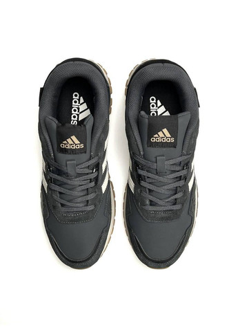 Серые демисезонные кроссовки мужские No Brand