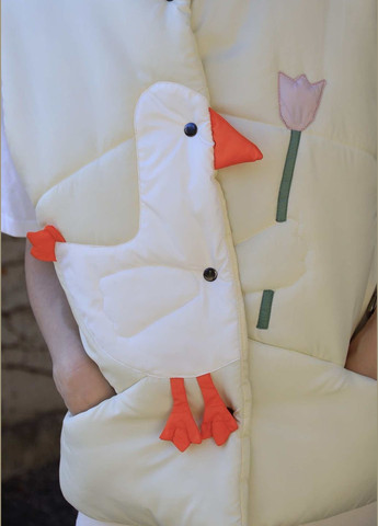 Жилетка «Качечка» з відстібним коміром HOCHUSOBITAKE (326051516)