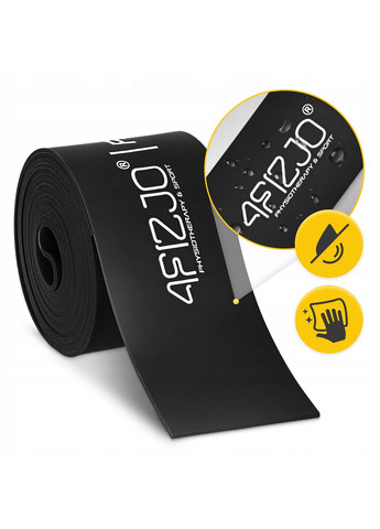 Стрічка компресійна для флосингу Floss Band 207 x 5 x 0.15 см Black () 4FIZJO P-5907222931882 (324264804)