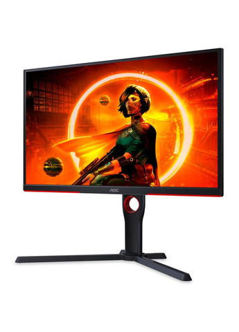 TFT 24.5" 25G3ZM/BK, VA, 240Гц, 0,5мс, 2х HDMI, DP, USBhub, HAS, Pivot, черный AOC (315142752)