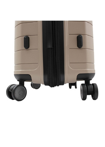 Чемодан средний M полипропилен беж 67х45х26+5/82л/3.8кг/ 39403 Snowball (324801680)