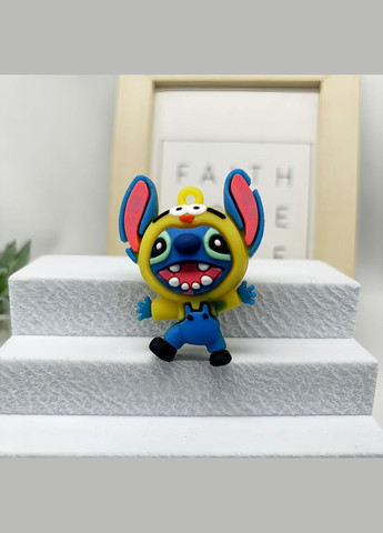 Лило и Стич фигурки брелки Lilo and Stitch мини детский игровой набор 9 шт резиновых фигурок 6 см Shantou (315724822)