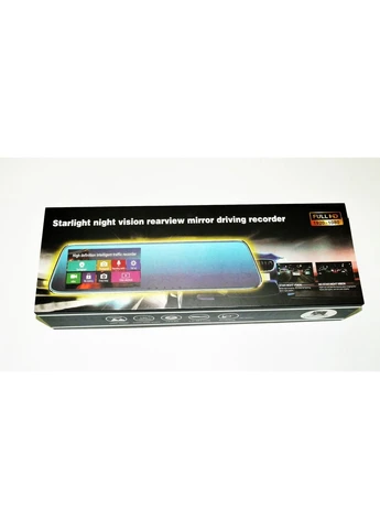 Дзеркало відеореєстратор з камерою заднього виду full hd L 909C 4,3 дюйма Оригінал No Brand (332636766)