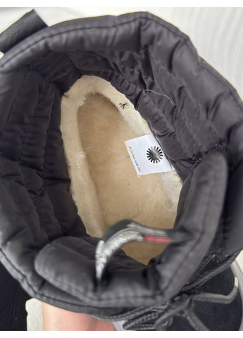 Кроссовки женские и мужские UGG Classic Mini Lace-Up Black | Угі Класік Міні чёрные демисезоны (372463794)