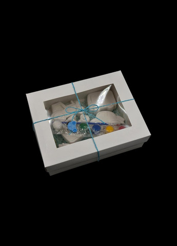 Набор гипсовых фигурок для окраски Транспорт. 6шт. No Brand (329893471)