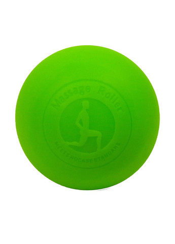 Массажный мячик каучук 6.5 см EF-2076-GR Green EasyFit (290255572)