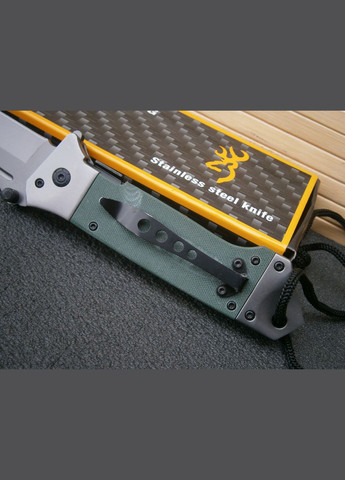 Ніж складаний US Tanto G10 Liner-Lock Аssist 22 см Brawning (302450628)