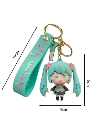 Міку Хатсуне брелок Хацуне фігурка Miku Hatsune вокалоїд аніме 6см Miku_1 Shantou (393636076)