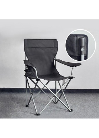 Раскладное кресло S5432 50*43*90 см Black Lesko (360457073)