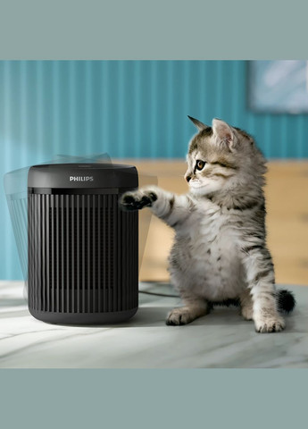 Тепловентилятор Series 2000, 15м2, 1500Вт, электр. упрня, керамич.нагрев.элемент, темно-серый Philips (315435761)