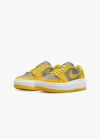 Кроссовки женские Air Jordan 1 Elevate Low Yellow/Grey Dh7004-017 Nike жёлтые (333651833)