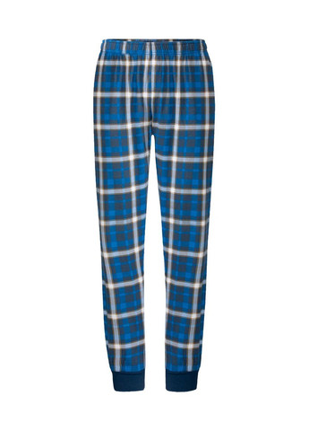 Пижама мужская костюм для дома и сна брюки джоггеры в клетку Livergy (370282106)