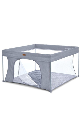 Детский манеж SWIFT 4 ME 1196 Gray 127х127х74,5 см El Camino (341827648)