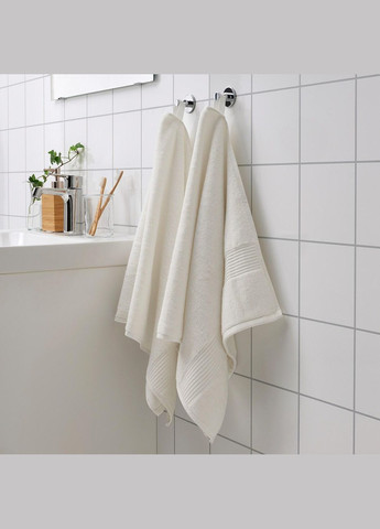 IKEA рушник для рук ікеа fredriksjon 50х100 см (10496726) білий виробництво -