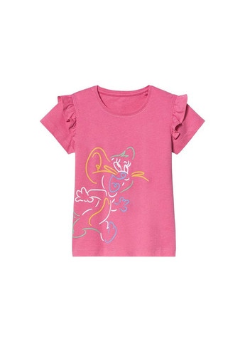 Рожева піжама (футболка і шорти) для дівчинки tom and jerry 443249 рожевий Disney