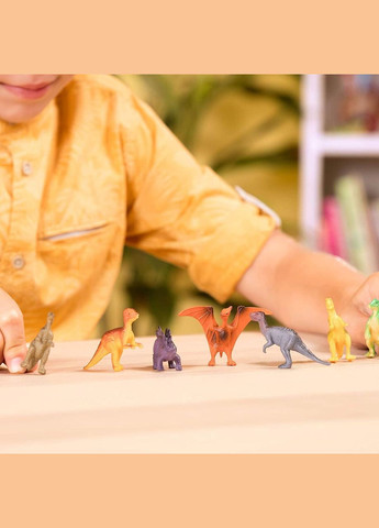 Миниатюрные реалистичные динозавры (12 штук) Dinosaurs Battat (338425630)
