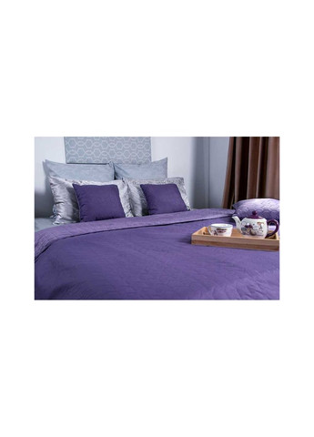 Покривало двостороннє VeLour Фіолетове 180 х 220 см (340.55_Violet) Руно (372625645)