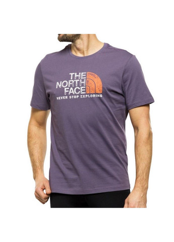 Фиолетовая футболка rust 2 nf0a4m68iwa1 The North Face