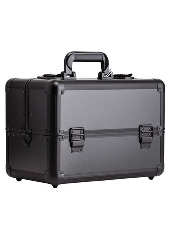 Кейс-шкатулка для візажиста 37х26х22 см 19205-010 чорний No Brand (346152453)
