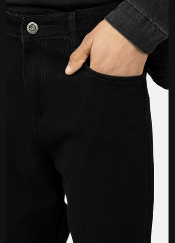 Черные демисезонные мужские джинсы цвет черный цб-00246658 Atwolves