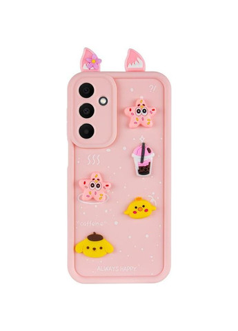 Чохол TPU Toys Case with Ears для Xiaomi Redmi Note 13 Pro 4G Light Pink No Brand (340063851)