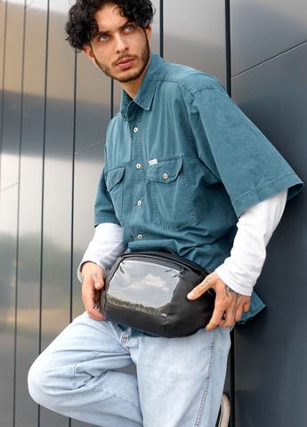 Чоловіча сумка Tirso Max Чорний 38х21 см (80461001m) Sambag (367736105)