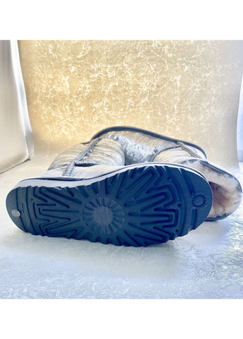 Угги женские натуральные фиолетовая паетка No Brand (373130657)