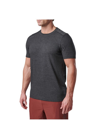 Футболка тактична потовідвідна PT-R Charge Short Sleeve Top 2.0 Black Heather 5.11 Tactical (315822287)