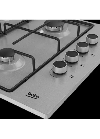 Варильна поверхня Beko HIGG 64123 SX Газова 3 конфорки No Brand (393112396)