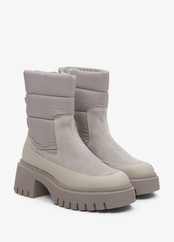 Осенние ботинки, цвет серый Estro