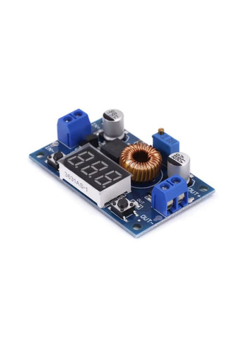 Преобразователь DC-DC понижающий XL4015 с индикатором и двумя кнопками управления No Brand (318446886)