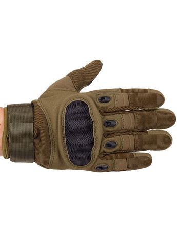 Рукавички тактичні із закритими пальцями (PL, PU, р-р, Оливковий) (BC-8798_Оливковий_L) SP-Sport (354703678)