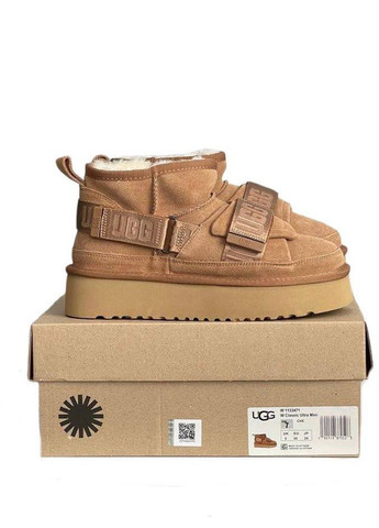 Mini Platform Hybrid Boots Уггі замшеві овеча вовна гібрід UGG (361408550)