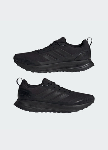 Чорні Літні кросівки для бігу runfalcon 5 tr adidas