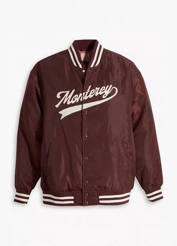 Женский бомбер оверсайз Gold Tab™ baseball jacket Levi's бейсбольный на кнопках (322420568)