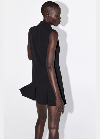 Черное платье демисезон,черный, Zara