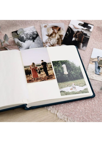 Сімейний фотоальбом з велюру "Family Stories" 23х23 см Handmade 201-004-039 (365783720)